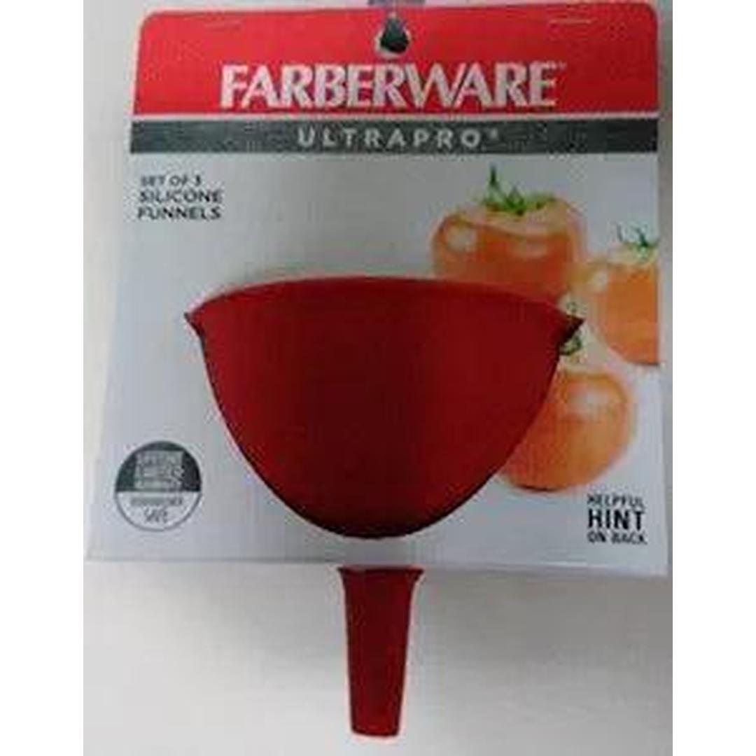 Farberware Red Funnels, 3pk