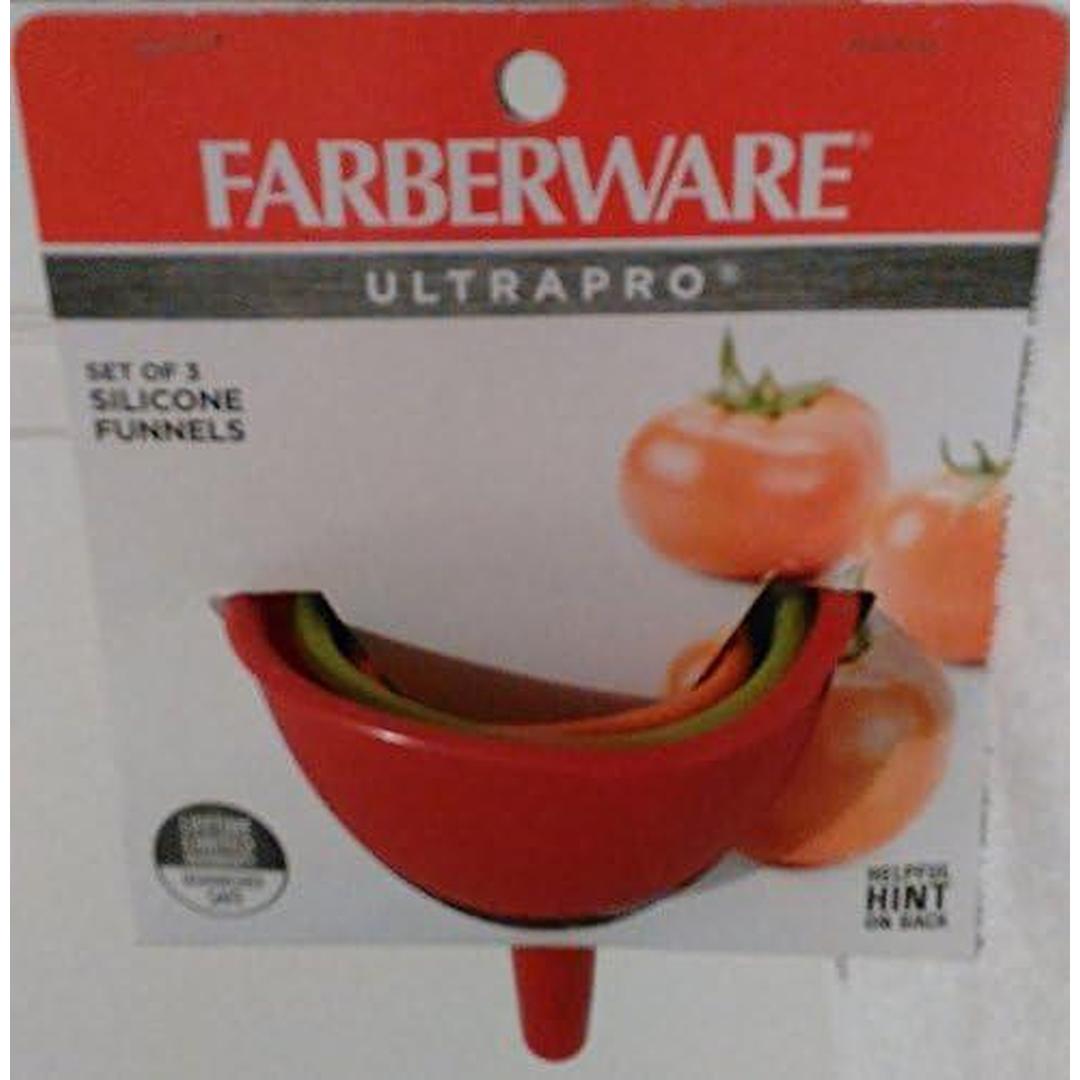 Farberware Red Funnels, 3pk