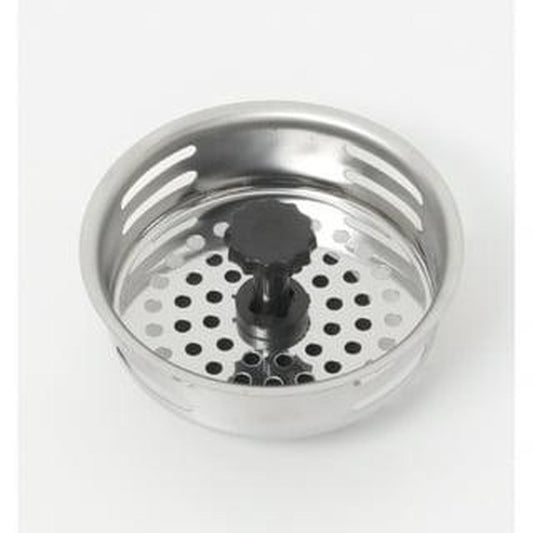 Farberware 5215798 Stainless Steel Kitchen Sink Strainer, Chrome