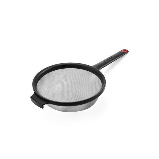 Farberware Classic Black with Red Stainless Steel 7-inch Strainer