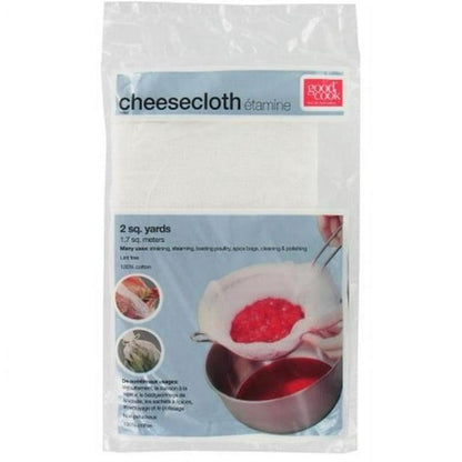 GoodCook Everyday 100% Cotton Cheesecloth, 2 square yards, Bleached