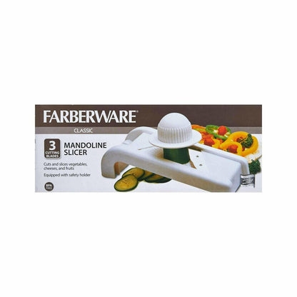 Farberware Classic 4-piece Mandolin Slicer in White