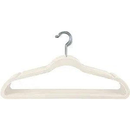 Simplify Durable Plastic and ABS Clothes Hanger - 10 Count