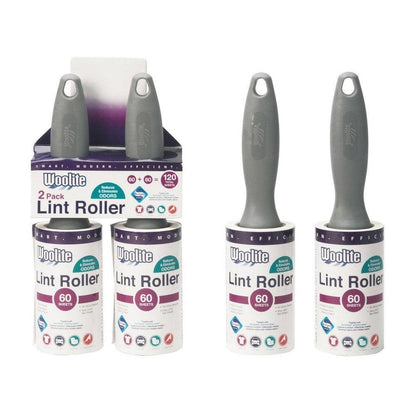 Sanitize Pro Grade 2Pk 120 Sheet Lint Roller W Extreme Stick Masking Paper
