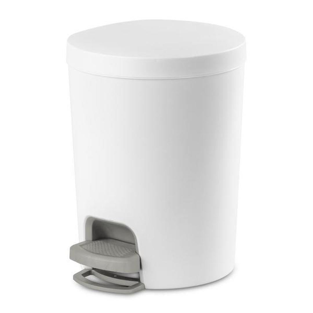 STERLITE 1.6 Gal StepOn Wastebasket