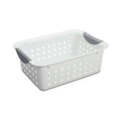 Sterilite Small Ultra Basket, Storage Bin to Organize Closets