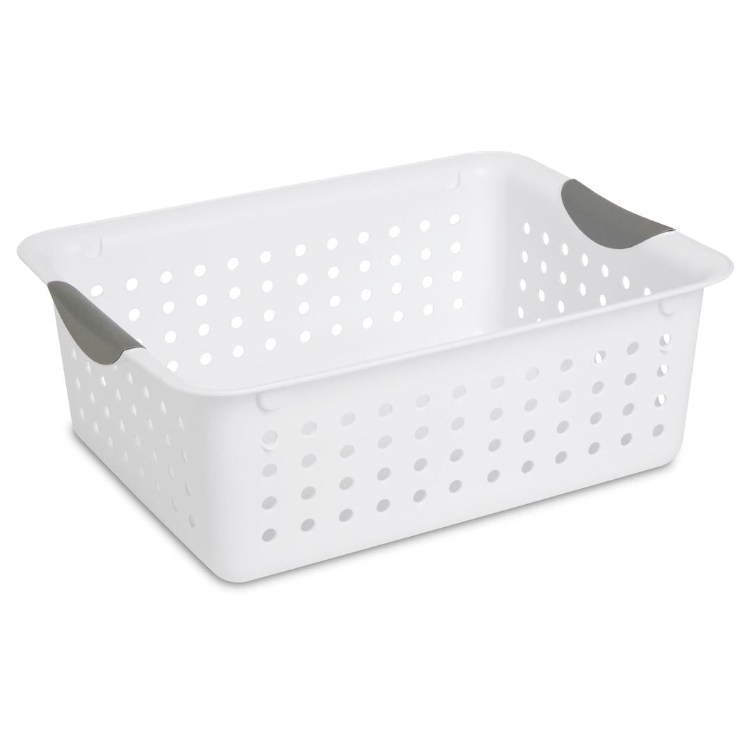 Sterilite Medium Ultra™ Basket Plastic White