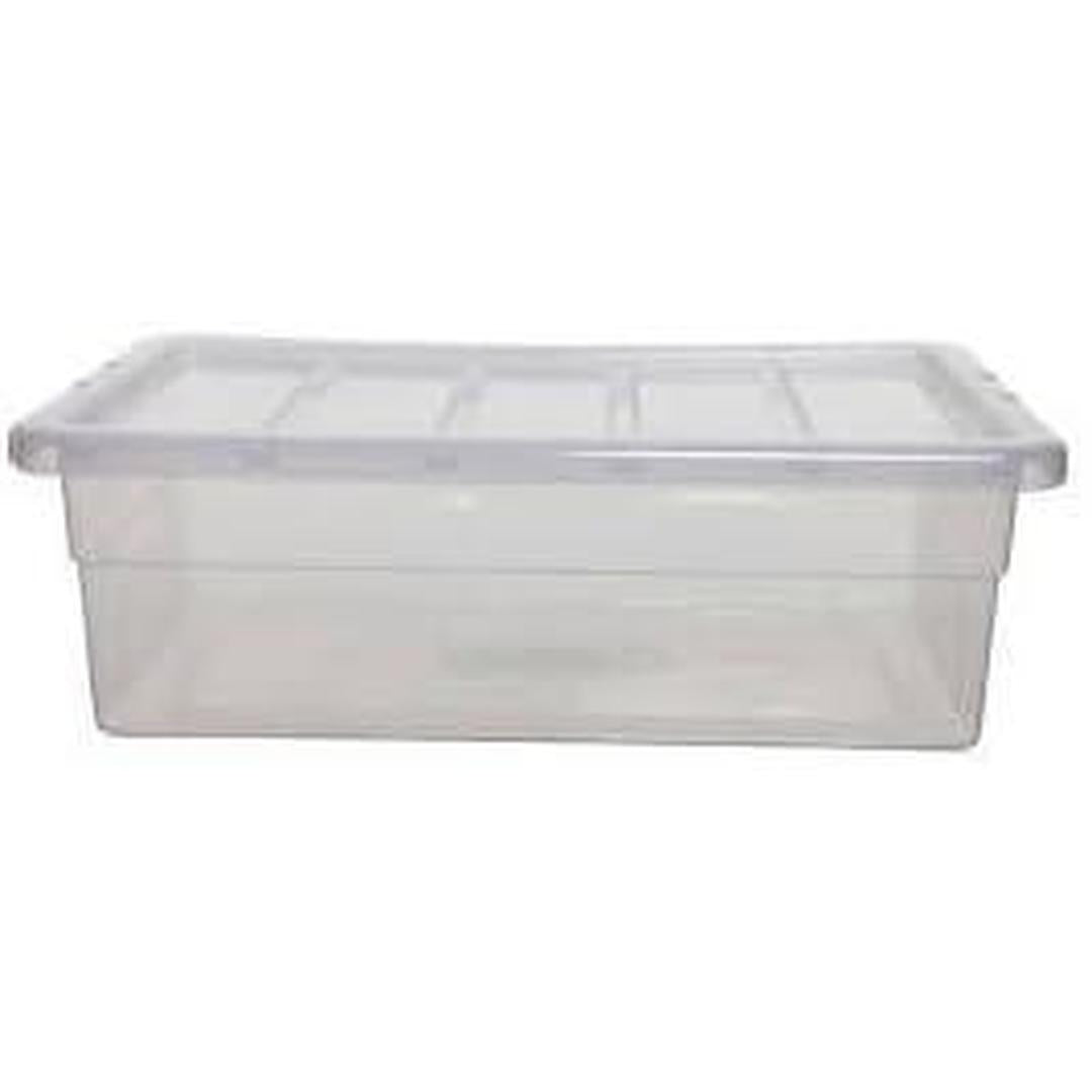 27 litre plastic storage /container box's pack of 5