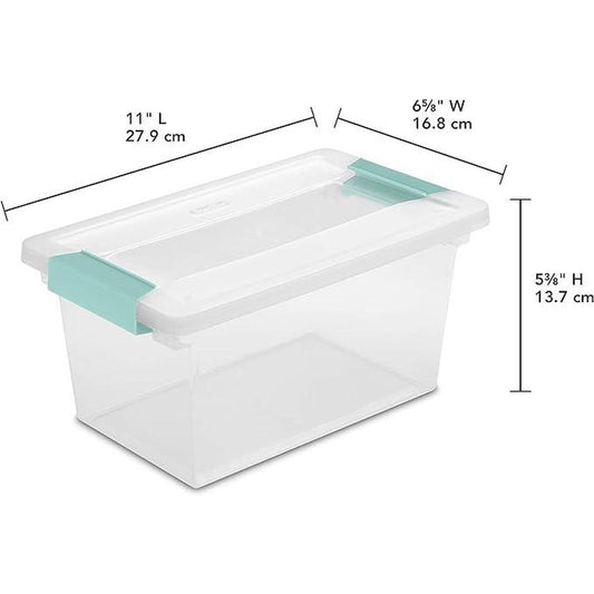 Sterilite Medium Clip Storage Box