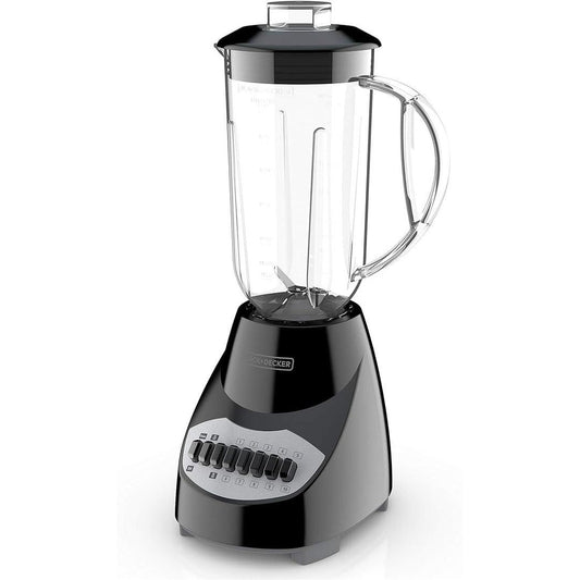 BLACK+DECKER Crush Master Blender, 10-Speeds with Stainless Steel Blades