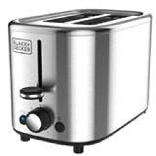 Black & Decker 2 Slice Stainless Steel Toaster