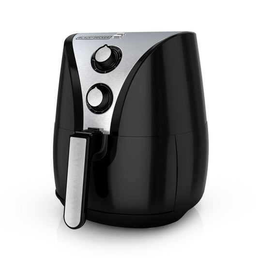 BLACK+DECKER Purify 2-Liter Air Fryer, Black/Stainless Steel