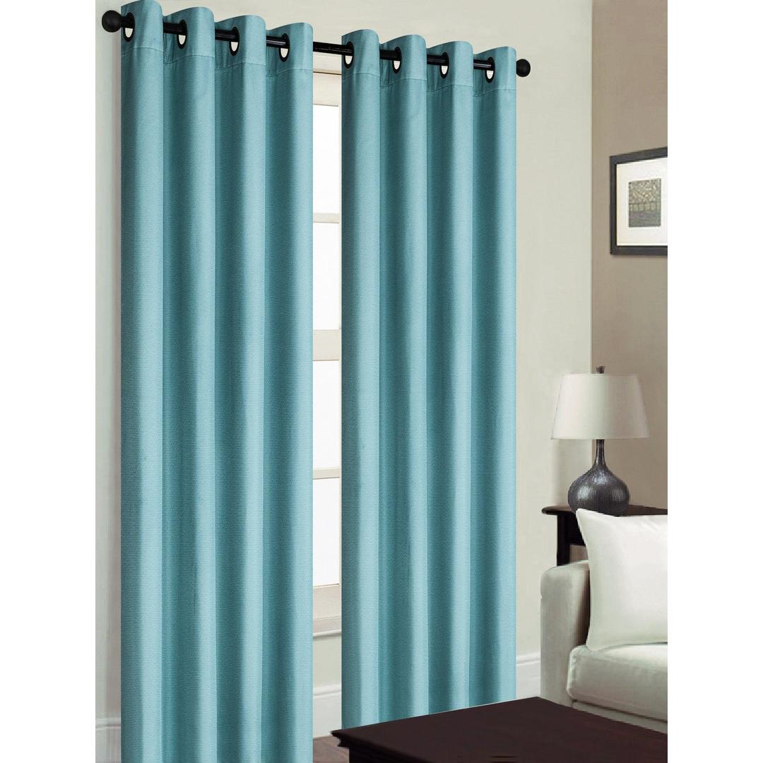 Chic York Blue Blackout Grommet Panel - Elevate Your Space with Style and Functionality (54" x 84")