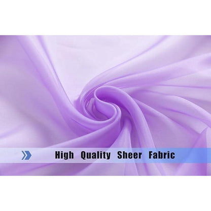 Elegant Sheila Lilac Rod Pocket Panel - Timeless Style for Your Space (54" x 84")