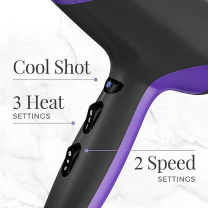 Remington Damage Protection Hair Dryer with Ceramic + Ionic + Tourmaline Technology