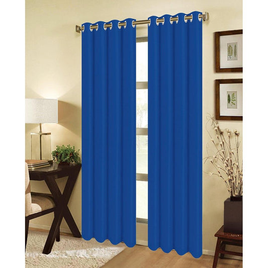 Jeannie Navy Blackout Grommet Panel - 54"x84" Window Treatment for Superior Light Control and Privacy