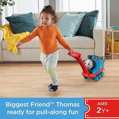 Thomas & Friends Pull-Along Toy Train for Kids Biggest Friend