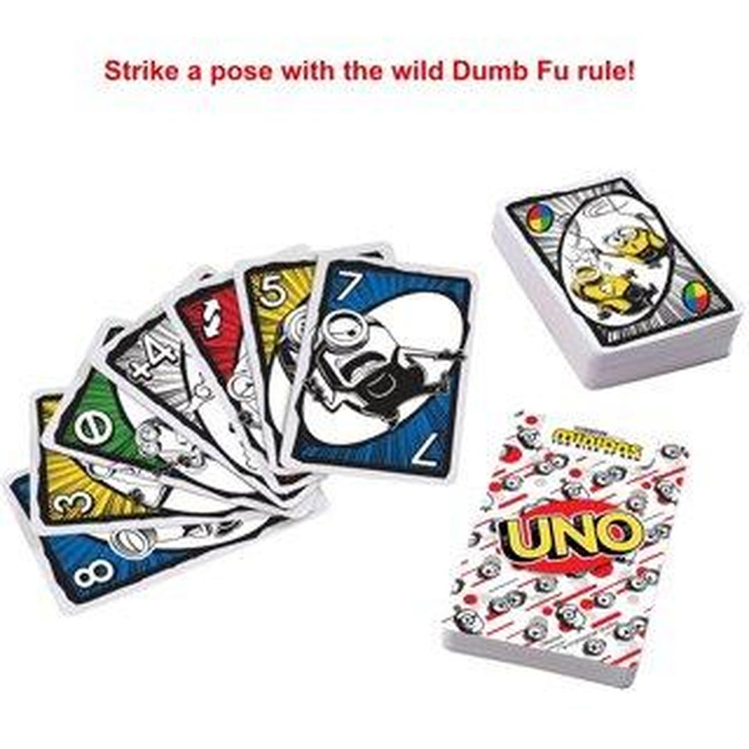 UNO Minions: the Rise of Gru Card Game for Kids and Family with Themed Deck Gift