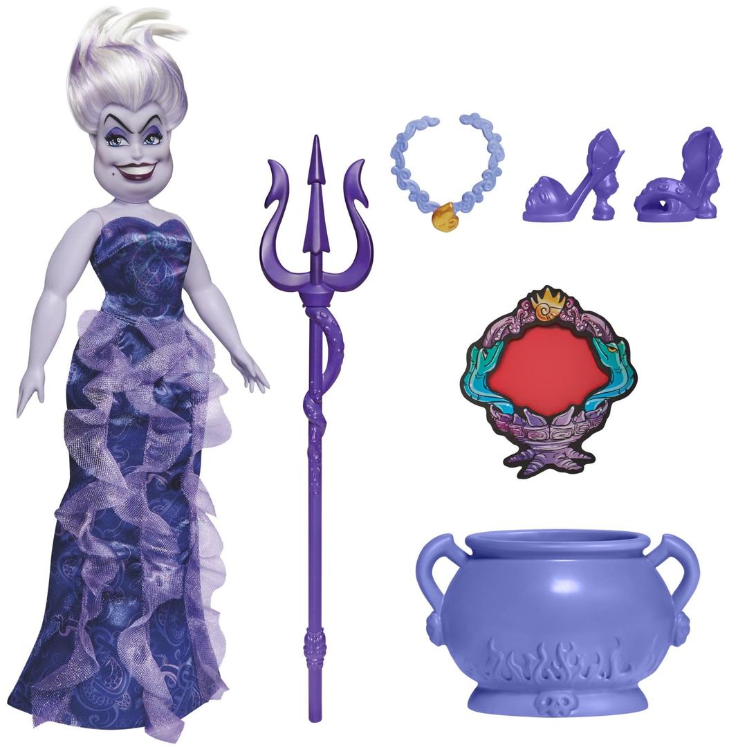 Disney Villains Ursula Fashion Doll Accessories and Removable Clothes