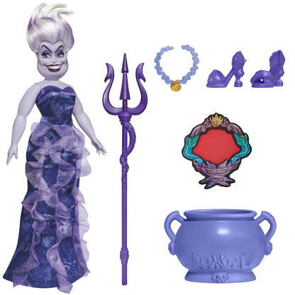 Disney Villains Ursula Fashion Doll Accessories and Removable Clothes
