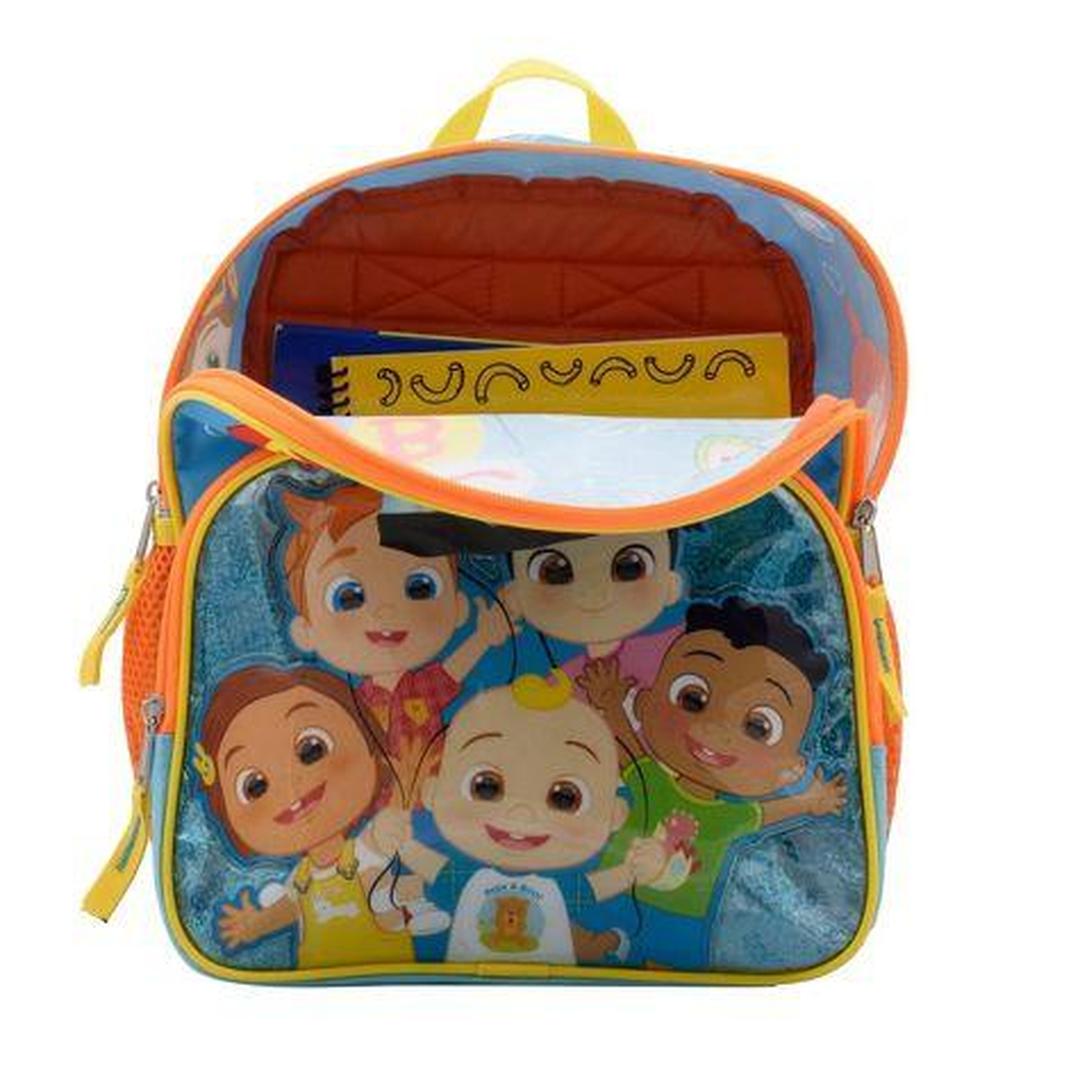 Cocomelon 12" Playful Balloon Buddies Kids Backpack - Accessory Innovations