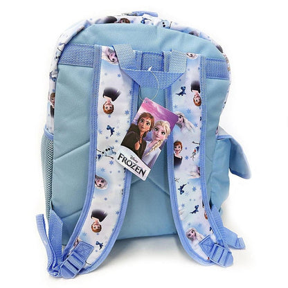 Frozen New 3D Molded Magic Sequins 16" Large Backpack