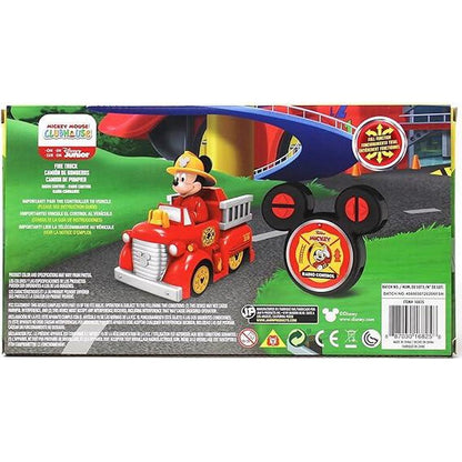 Jam'n Products Remote Control Toys Multi - Mickey Mouse Red Remote Control Firetruck Toy