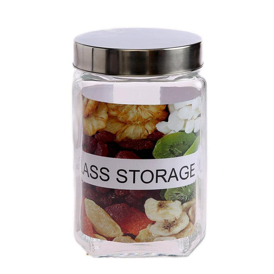 57.5oz/1700ml Glass Jar with Metal Lid