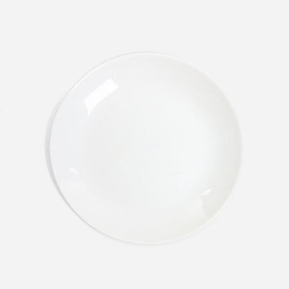 Opal White Dia 9" Dinenr Plate White