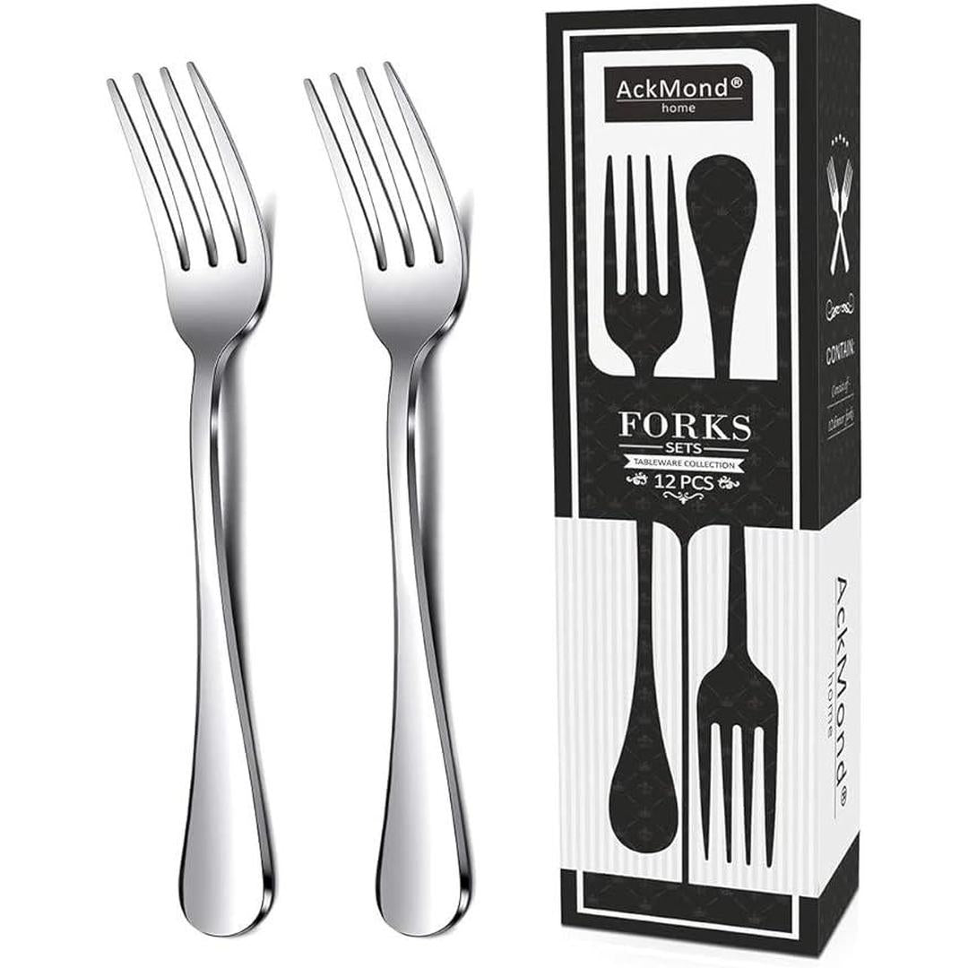 Heavy Duty 12PC Mirror Polished Stainless Steel Flatware Set