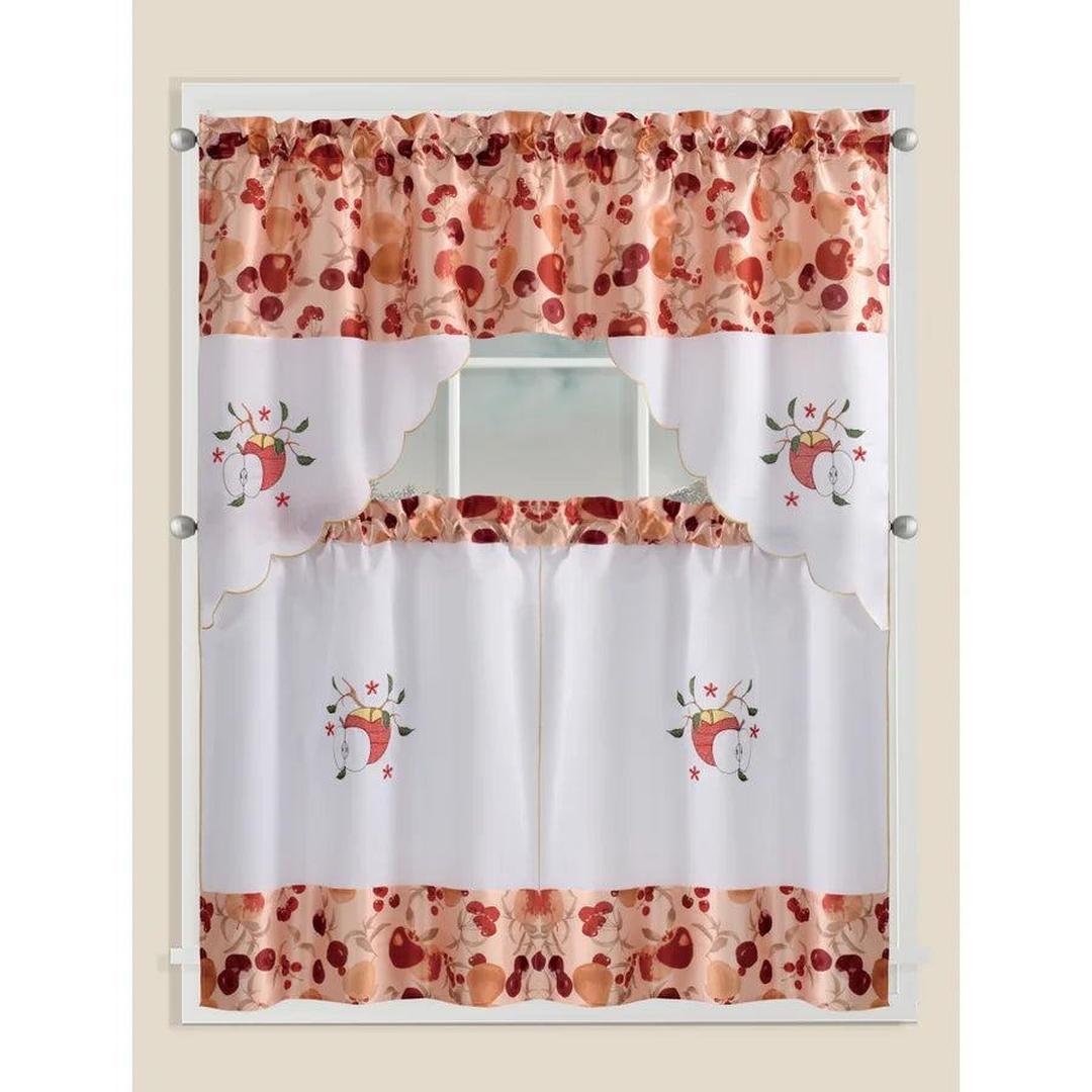 Fresh Fruit - 3pc Kitchen Curtain