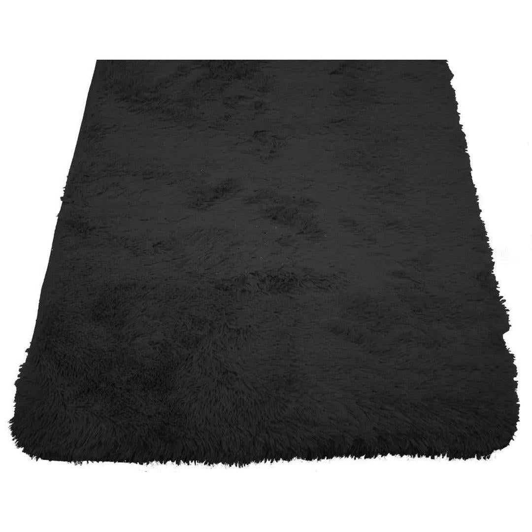 PV Fur Rug 30x50  - Black