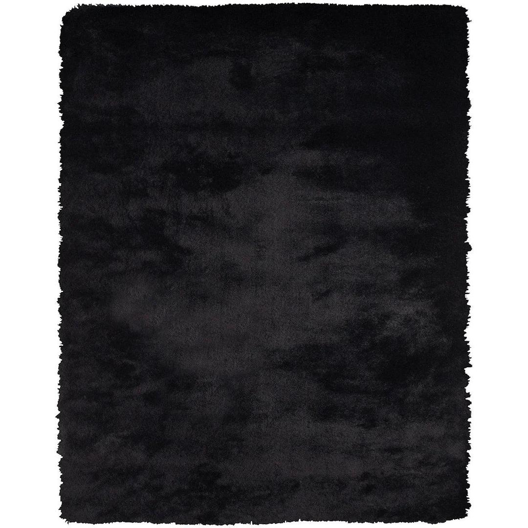 PV Fur Rug 30x50  - Black