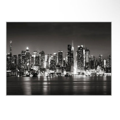 Nightlife 20"x30"x1.5" Framed Canvas Wall Art