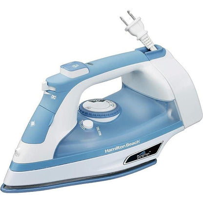 Hamilton Beach Steam Iron & Vertical Steamer for Clothes with Scratch-Resistant