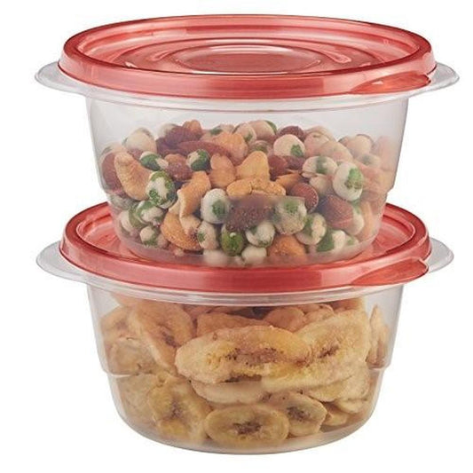 Rubbermaid TakeAlongs Small Bowl Food Storage Containers, 2 Pack