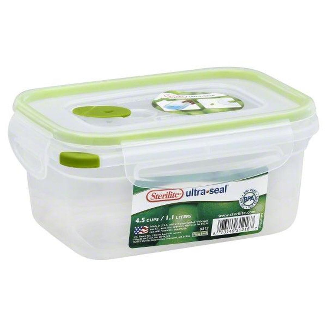 Sterilite 4.5 Cups Rectangle Ultra-Seal Container