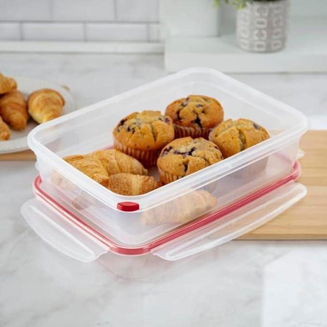 Sterilite Food Storage Container Ultra-Seal Clear Rectangular 16 Cup