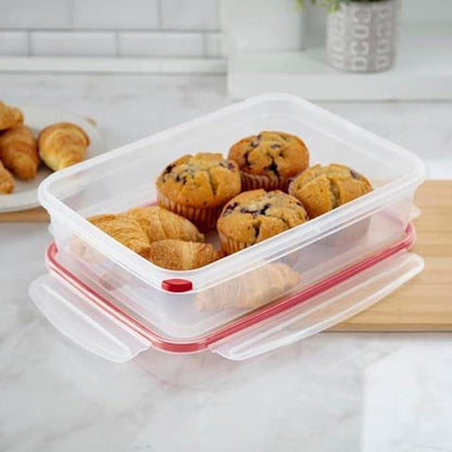 Sterilite Food Storage Container Ultra-Seal Clear Rectangular 16 Cup