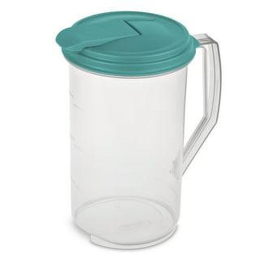 Sterilite Round Pitcher- Aqua, 1.9L