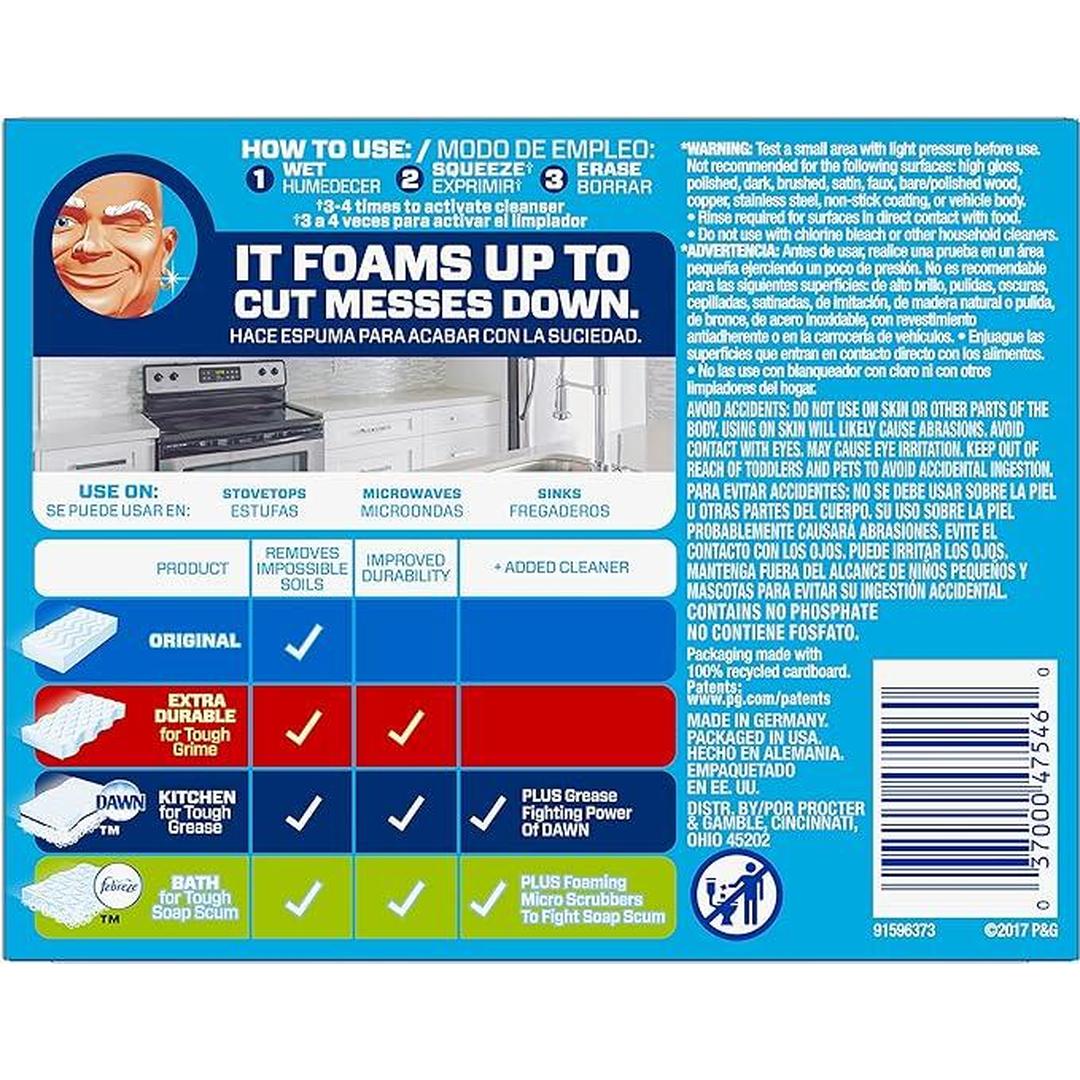 Mr Clean Magic Eraser Kitchen Scrubber, 2 Count