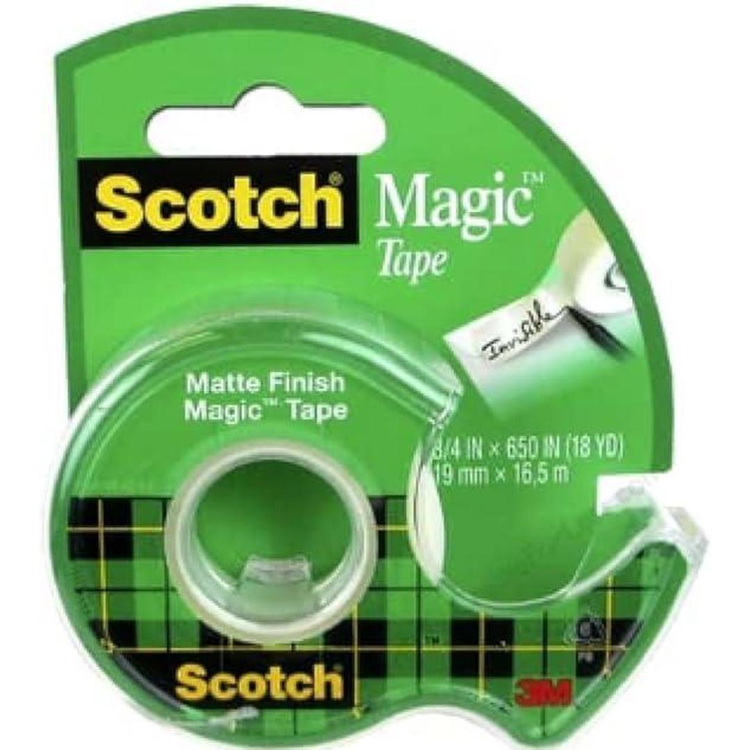 Scotch Magic Tape | Engineered for Repairing |  Dispensed | 3/4" x 650"