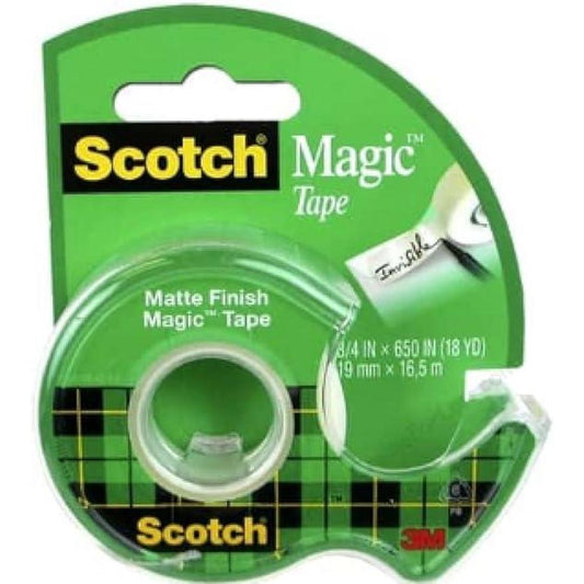 Scotch Magic Tape | Engineered for Repairing |  Dispensed | 3/4" x 650"