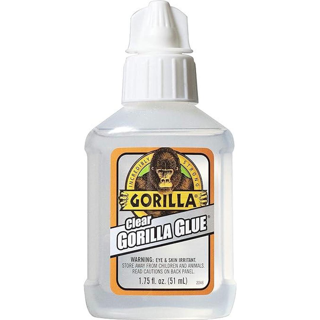 Gorilla Clear Glue, 1.75 ounce Bottle