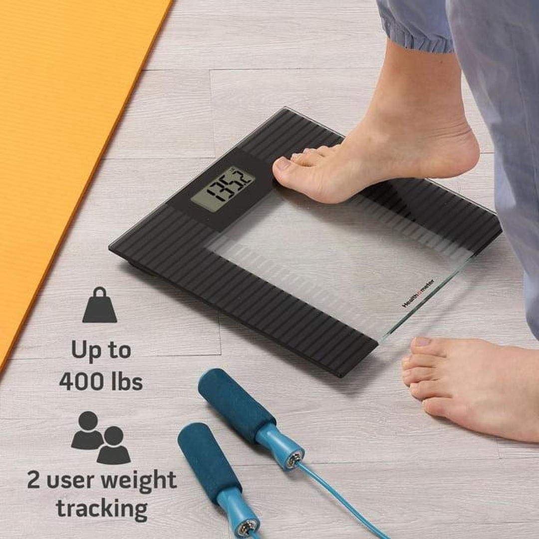 Health O Meter Digital Glass Bathroom Scale