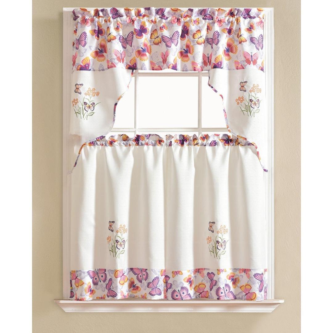 Urban Butterfly Kitchen Curtain