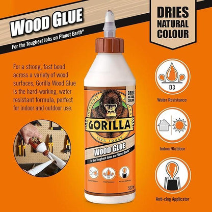 Gorilla Wood Glue 236 ml