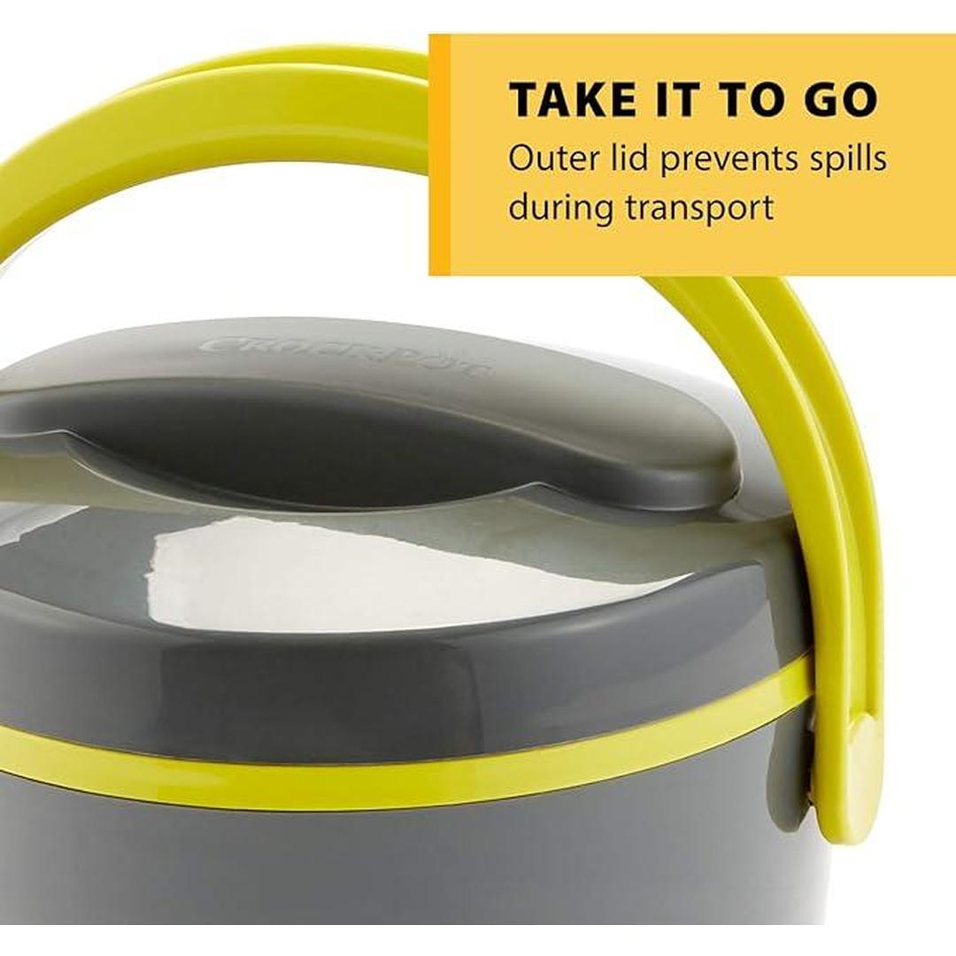 Crock-Pot Electric Lunch Box, Portable Food Warmer for On-the-Go