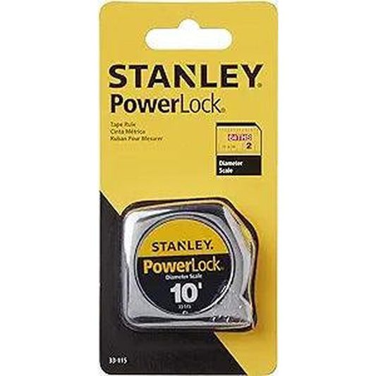 STANLEY PowerLock Tape Measure, 10-Foot (33-115)