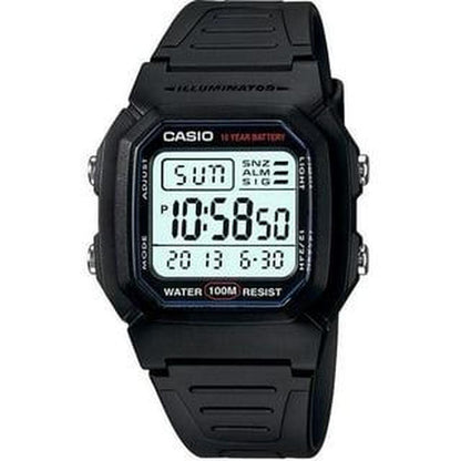 Casio Men's W800H-1AV Classic Sport Watch with Black Band